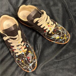 Maison Martin Margiela Black Multicolor Sneakers